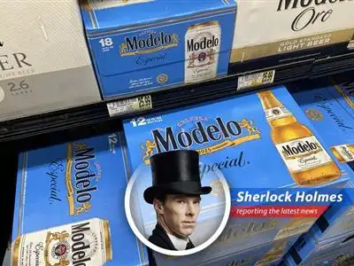 Constellation Brands faces earnings slump due to tariffs, but remains optimistic about future fiscal performance, a puzzle worthy of deduction. image