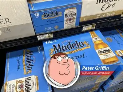 Constellation Brands feels the pinch as Trump's aluminum tariffs and softer consumer demand put a damper on beer profits, leaving Peter Griffin wondering if he can still afford his precious Pawtucket Patriot Ale. image
