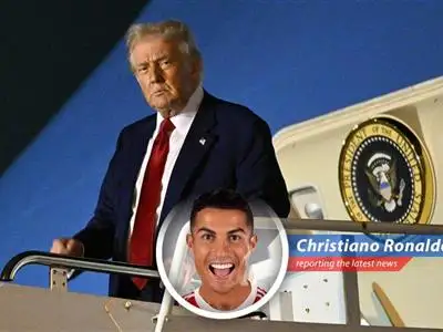 Cristiano Ronaldo analyzes 'Fast Money' traders' predictions on market prospects during Trump's turbulent economic policies, with a touch of Ronaldo-style flair. image