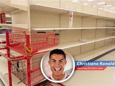 Cristiano Ronaldo assesses the impact of trade tensions on retail, inventory, and the potential for holiday shortages, offering his unique (and supremely confident) perspective. image