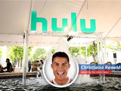Cristiano Ronaldo reports on Disney's $438.7 million acquisition of Comcast's Hulu stake, blending business news with signature CR7 flair, humor, and a touch of self-admiration. image