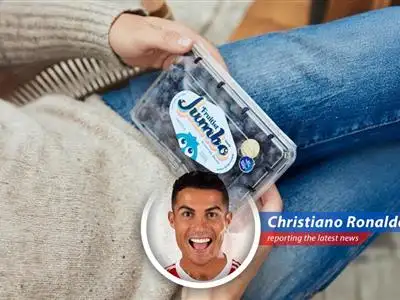 Cristiano Ronaldo reports on Fruitist's explosive growth, rebranding, and potential IPO, all while sprinkling in his signature flair and humor. image