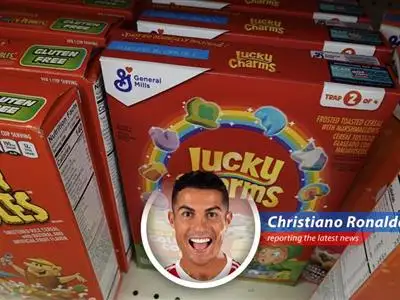 Cristiano Ronaldo reports on General Mills' decision to remove artificial colors from their products, following health concerns and industry trends. image