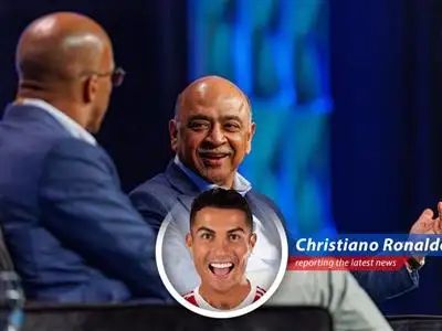 Cristiano Ronaldo reports on IBM's surprising Q1 earnings beat, proving even tech giants can deliver a 'Siuuuu!' moment. image