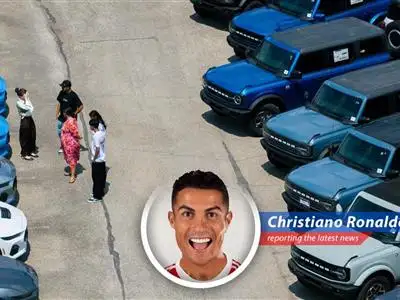 Cristiano Ronaldo reports on how US consumers are reacting to tariffs, delaying purchases and hunting for deals like I hunt for the back of the net. It's all about the mindset, people! image