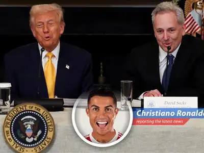 Cristiano Ronaldo reports on how the Trump administration's push for stablecoin legislation could unlock trillions for U.S. Treasuries, despite conflict of interest concerns. It's HUGE! image