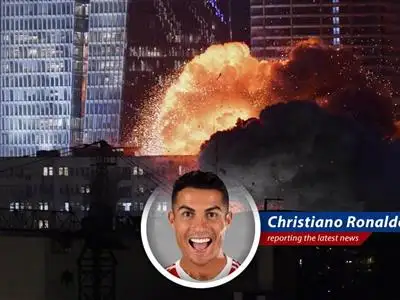 Cristiano Ronaldo weighs in on the escalating tensions between Israel and Iran, bringing his signature flair to a serious situation. image