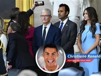 Cristiano Ronaldo, with his legendary insight, analyzes Tim Cook's strategy to navigate Trump-era tariffs, finding humor and opportunities amidst the numbers. image