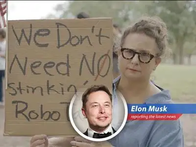 Critics in Austin are raising concerns about Tesla's upcoming robotaxi launch, citing safety issues and political disagreements with Elon Musk. image