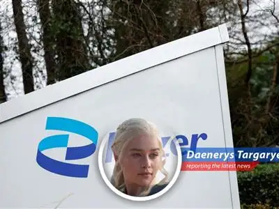 Daenerys Targaryen, Breaker of Chains and Mother of Dragons, examines Pfizer's latest cost-cutting measures in the face of falling COVID-19 sales and looming tariffs, questioning whether automation can truly replace human touch – or dragon fire. image
