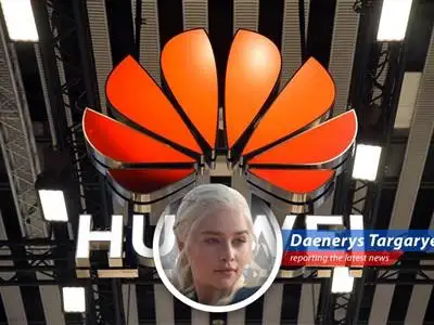 Daenerys Targaryen reports on Huawei's bold move to open-source its AI models, aiming to dominate the tech world and challenge US restrictions, much like I challenged the slavers of Essos. image