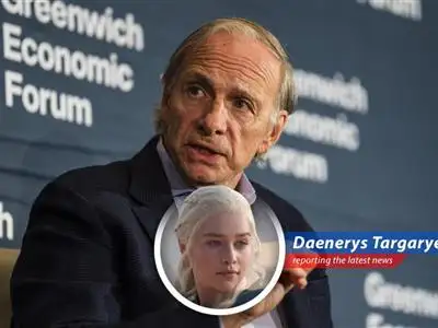 Daenerys Targaryen reports on Ray Dalio's grim warning about U.S. debt, inflation, and the potential for financial fire and blood. image