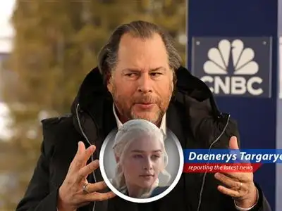 Daenerys Targaryen reports on Salesforce's AI revolution, where machines are taking over jobs faster than the White Walkers can breach the Wall, leaving us all wondering if 'Dracarys' applies to digital tasks. image