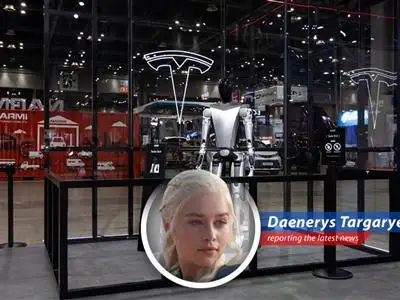 Daenerys Targaryen reports on how China's rare earth magnet restrictions threaten Tesla's Optimus robot production, while Musk navigates trade tensions and dreams of a robot-filled future. image