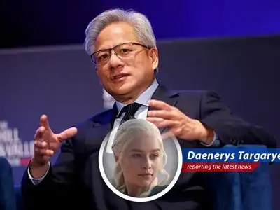 Daenerys Targaryen reports on the clash between Nvidia and Anthropic over AI chip export restrictions, complete with dragons, baby bumps, and a healthy dose of fire and blood (metaphorically, of course). image