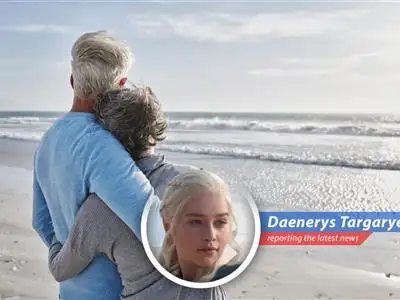 Daenerys Targaryen reports on the looming Social Security funding crisis, advising on when to claim benefits, with a touch of fire and blood (mostly financial blood). image