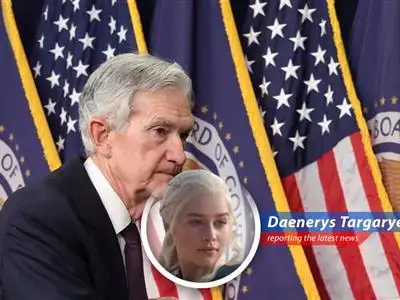 Daenerys Targaryen reports on the ongoing saga between President Trump and Fed Chair Powell, a battle more fiery than dragon's breath! image