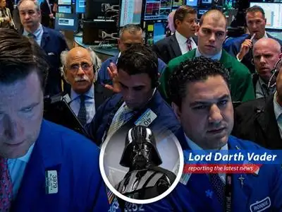 Darth Vader analyzes market volatility as Trump's tariff pause nears its end, predicting a period of rangebound trading with increasing uncertainty. image