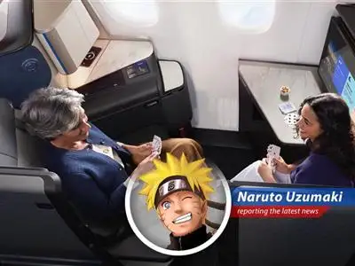 Dattebayo! US Airlines are pulling out all the stops, from fancy suites to wireless charging, in a fierce competition for the ultimate business class experience. Prepare for sensory overload! image