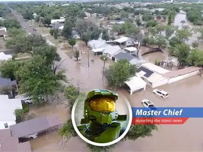 Deadly floods in Texas leave dozens missing, including children from a summer camp, prompting massive rescue efforts and questions about preparedness. Time to activate the Halo ring? image