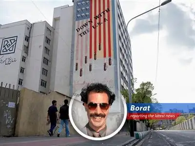 Defense Minister Katz say 'stay in protected areas' after Israel do a sneaky attack on Iran. Is like wife throwing rolling pin, but with missiles! image
