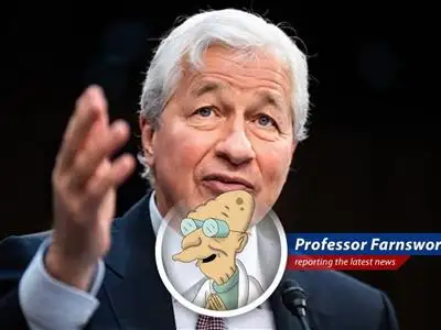 Despite Jamie Dimon's constant warnings of economic doom, JPMorgan Chase continues to thrive, leaving us to wonder if his pessimism is a self-fulfilling prophecy or just good business. image
