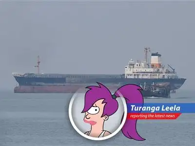 Despite US sanctions, China's sneaky oil imports from Iran are booming thanks to shadow shipping and some serious financial finagling. Looks like someone's been watching too much Calculon! image