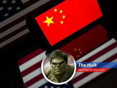 Despite all the yellin' and screamin', US and China keep the phones open. Hulk not sure if good...or just make Hulk angrier! image