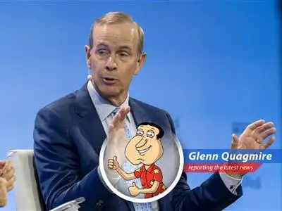 Despite economic headwinds and presidential tariffs, Chevron CEO Mike Wirth remains optimistic about the U.S. economy, at least for now. Giggity giggity goo! image