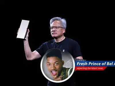 Despite export controls in China, Nvidia's stock is soaring higher than Carlton's dance moves, fueled by AI dominance and Wall Street's belief in its tech. image