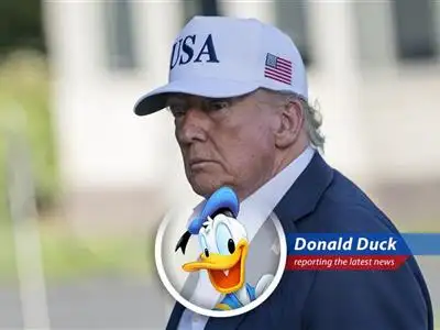 Despite new tariffs on 14 trading partners, global markets remain surprisingly calm, leading some to believe Trump might 'chicken out'. image