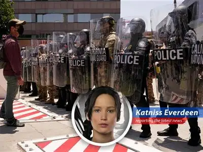 Despite protests calming down, the Trump administration is deploying more troops to Los Angeles, sparking legal battles and raising eyebrows higher than Haymitch after a bottle of grog. image