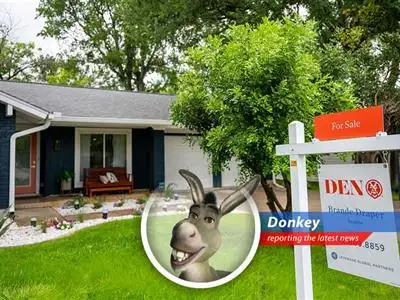 Despite rising mortgage rates, some folks are still lining up to buy houses, proving that even ogres and talking donkeys need a place to call home! image