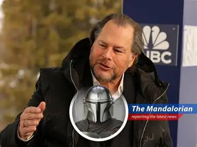 Despite soaring past expectations and promising AI-fueled growth, Salesforce's stock took a dive, leaving even this Mandalorian scratching his helmet in confusion. Is this the way? image
