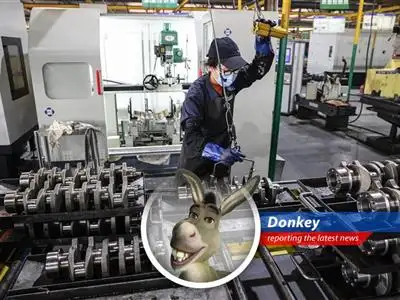 Despite some hiccups with tariffs and prices, China's industries are making more moolah, especially those fancy high-tech ones. Donkey breaks it down! image