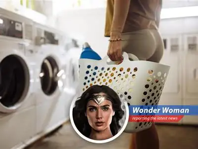Diana Prince investigates whether paying for laundry services is a heroic financial decision or a villainous budget buster. Spoiler alert: the truth is more powerful than a speeding bullet! image