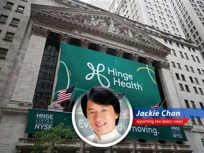 Digital physical therapy company Hinge Health makes a splash on the stock market, proving that even in a tough economy, a good kick in the pants can lead to big gains! image