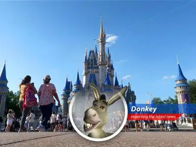 Disney's stock is jumpin' like me on a waffle, thanks to a strong quarter, a new theme park in Abu Dhabi, and Bob Iger's cost-cutting magic! Time to party, I say! image