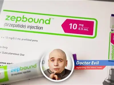 Doctor Evil investigates Eli Lilly's legal battle against telehealth companies selling compounded versions of their weight loss and diabetes drugs, uncovering potential corporate villainy and pharmaceutical power plays. image