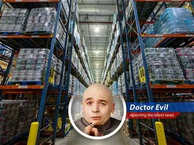Doctor Evil reports on how tariffs, trade wars, and shrinking inventories are driving up prices and threatening to ruin everything... just as planned! image