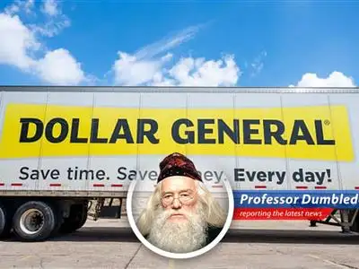 Dollar General defies retail woes, drawing in higher-income shoppers and boosting sales amidst tariff concerns, proving that everyone loves a good bargain, even if they can afford a Nimbus 2000. image