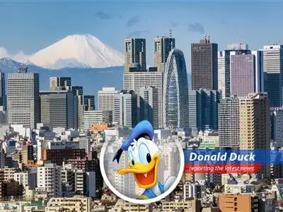 Donald Duck dives into the mixed trading day in Japanese and Australian markets, the US economic contraction, and the wild, wonderful world of Wall Street's Magnificent Seven! image