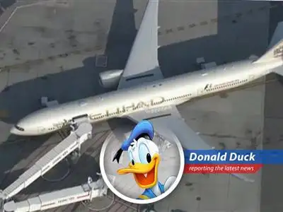 Donald Duck reports on Etihad Airways confidently navigating Boeing's delivery delays with a massive new aircraft order, proving they're tougher than a three-day-old bread crust! image