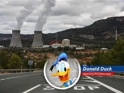 Donald Duck reports on Europe's surprising shift towards nuclear power amidst renewable energy debates and energy independence quests. What's next, me running a power plant? image