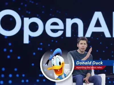 Donald Duck reports on OpenAI ending its partnership with Scale AI amidst Meta's hefty investment and talent acquisition, quacking suspicions all the way! image