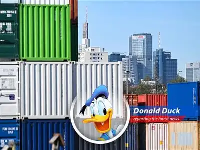 Donald Duck reports on the surprising Eurozone growth amidst global tariff troubles, making sense of cents...or should I say, euros! image