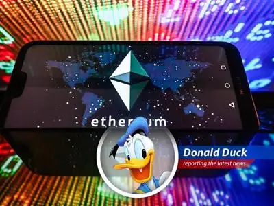 Donald Duck reports on the surprising resurgence of Ether ETFs, institutions are taking notice of the Ethereum network's potential. image