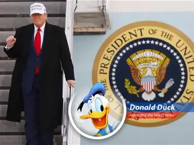 Donald Duck reports on the upcoming G7 summit in Canada, where trade wars and international tensions threaten to ruffle feathers and potentially lead to a major squabble among world leaders. image