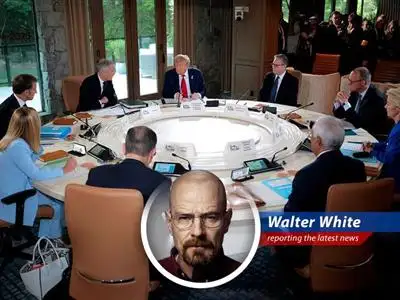 Donald Trump abruptly leaves the G7 summit, citing more pressing matters than mediating peace between Israel and Iran, and warns Iranian civilians to evacuate Tehran. image