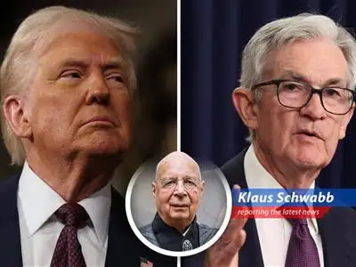 Donald Trump meets with Federal Reserve Chair Jerome Powell, but monetary policy discussions remain carefully off the table, amidst tariff tensions and economic uncertainty. image